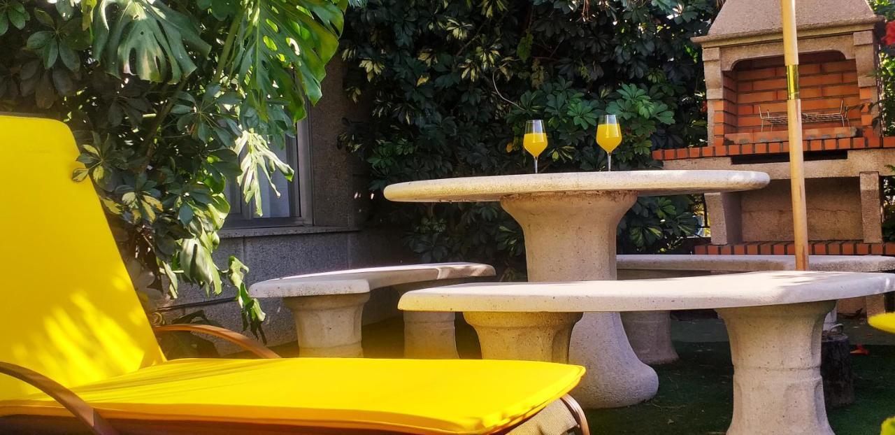 Apartamento Romero Garden B Villanueva De Arosa Buitenkant foto